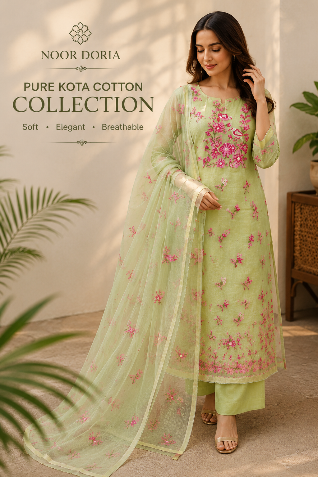 Authentic Kota Doria – Woven with Heritage, Designed for Elegance