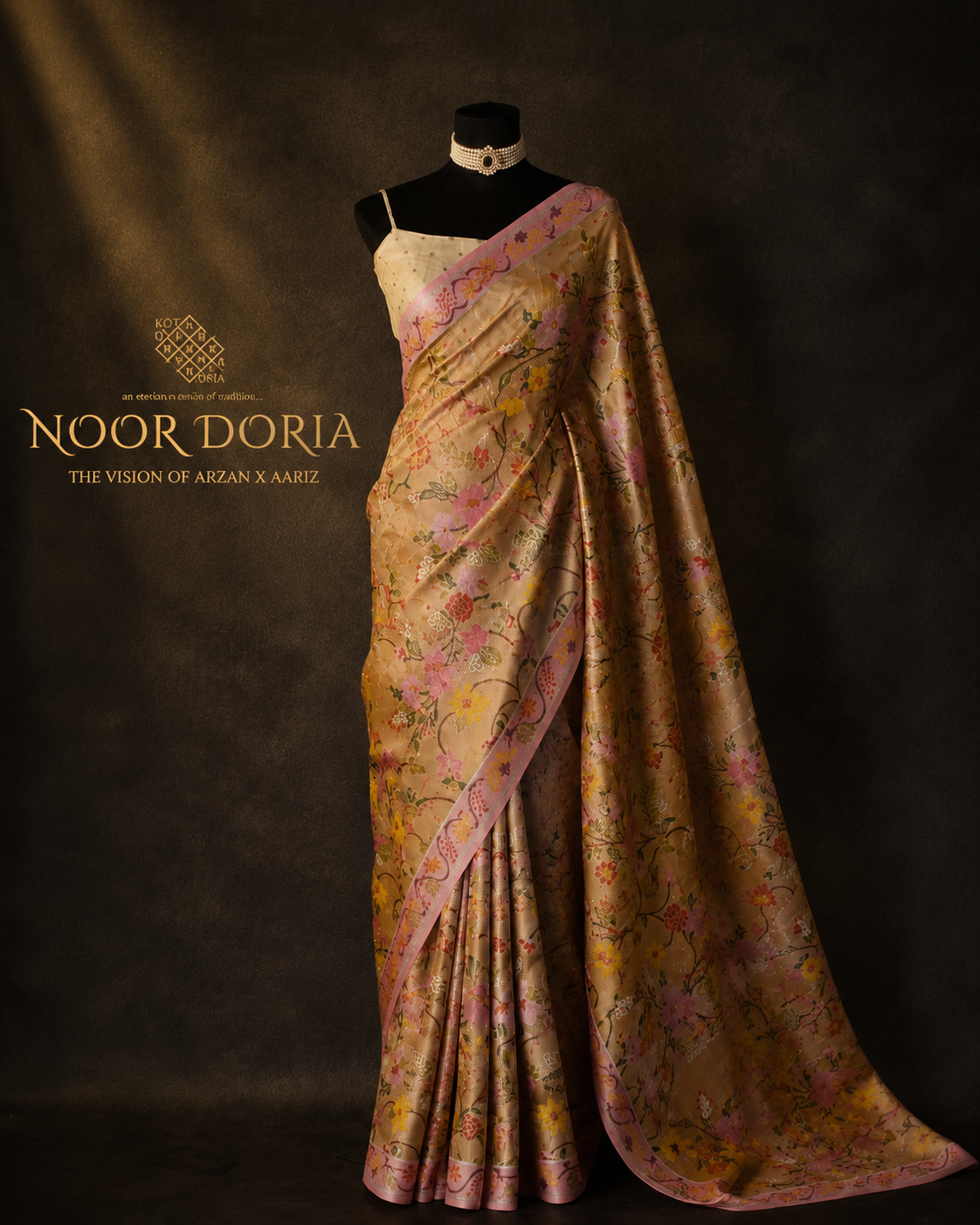 Pure Zari Kota Saree