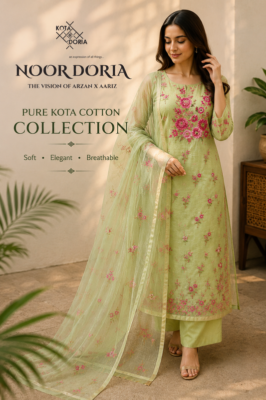 Authentic Kota Doria – Woven with Heritage, Designed for Elegance