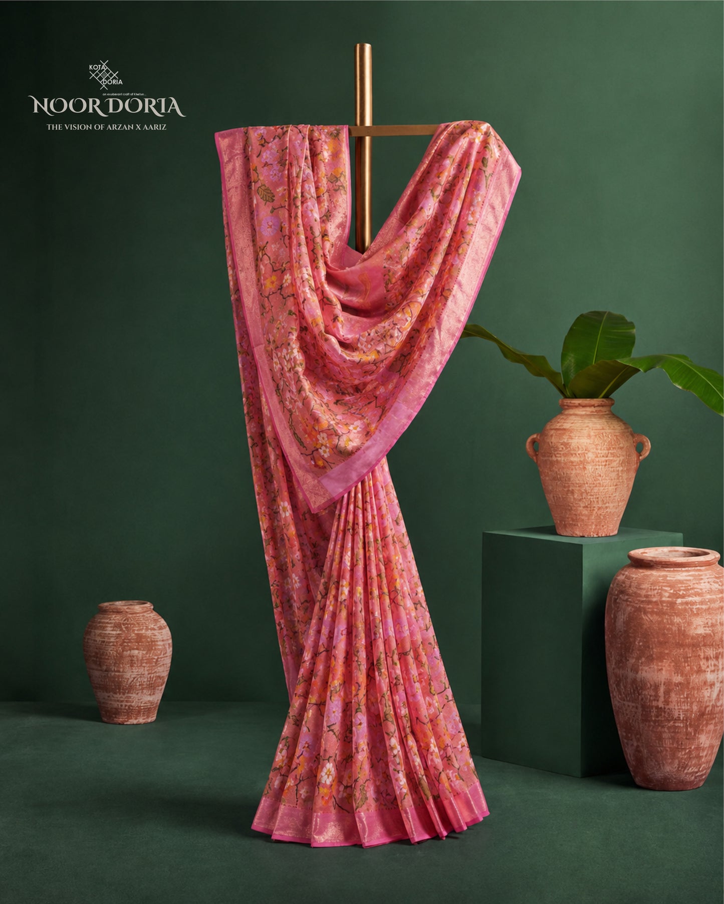 Classic Handloom Kota Doria Saree